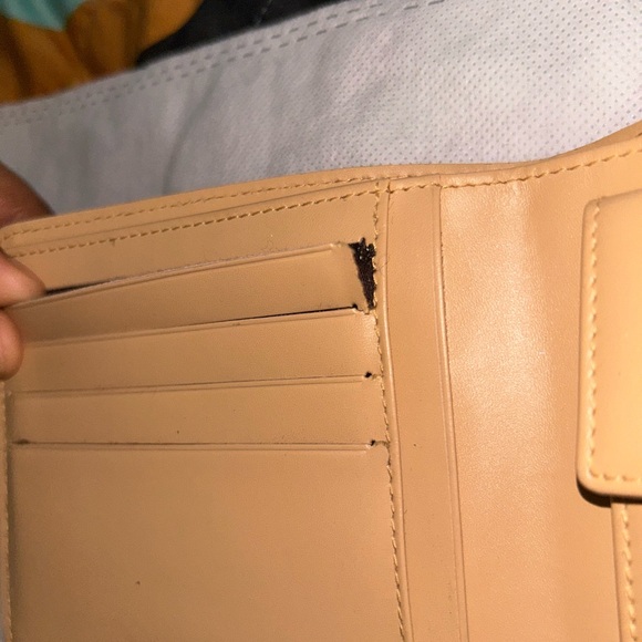 Celine Pink Suede Wallet - Picture 4 of 6